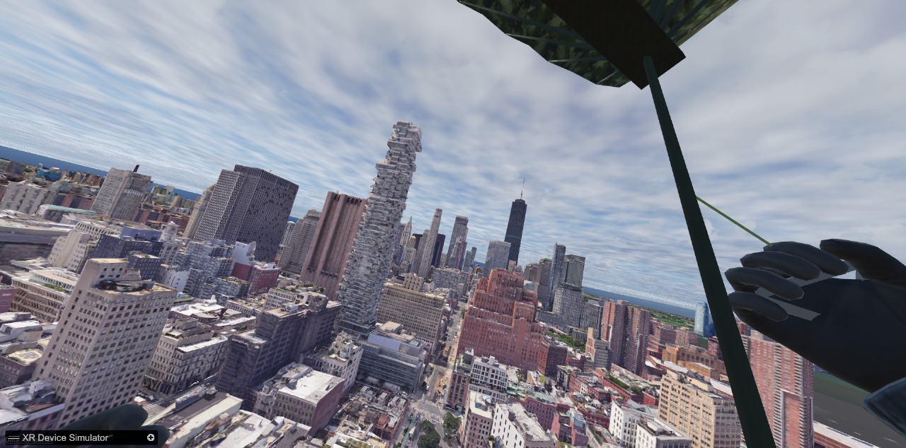 VR Parachute Simulation Logo